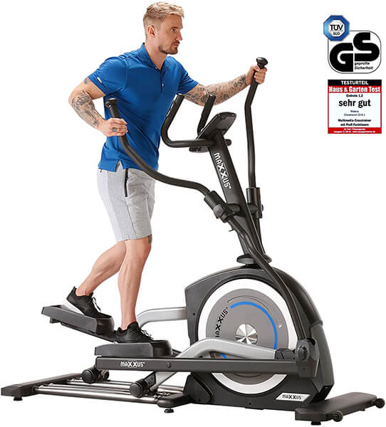 MAXXUS Crosstrainer CX 6.1 mit LCD-Display und Bluetooth