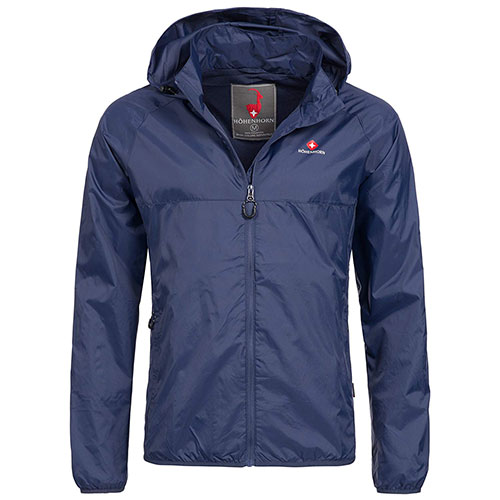 Höhenhorn Rigi Herren Regen Jacke Outdoor Rain Freizeitjacke Kapuze Regenjacke