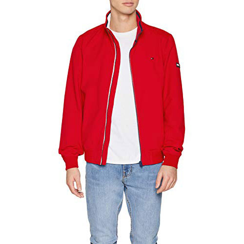 Tommy Jeans Herren ESSENTIAL CASUAL BOMBER Langarm  Bomber Jacke