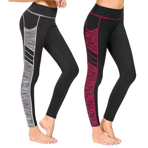 Munvot Damen Sporthose Sport leggings Tights 1 bis 2er Pack